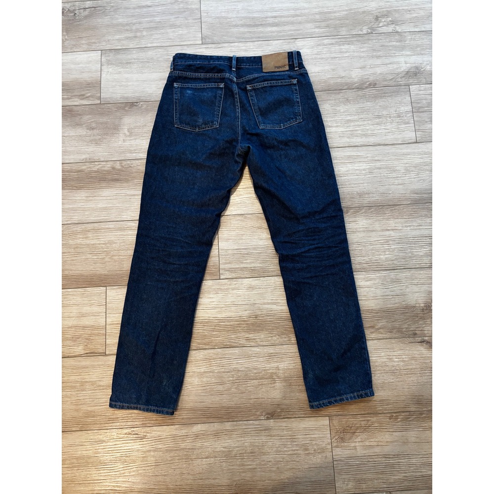 Peter Manning NY PMNYC Standard Fit Jeans Dark Wash 29W 29L Mens Indigo Denim - Picture 6 of 9